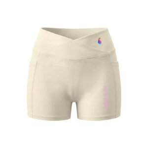 POLINE'S "PARIS MARIE" Collection Pocket Yoga Shorts