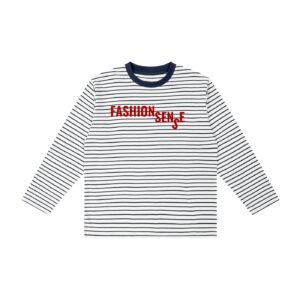 FASHION SENSE Kid's "WALDO" Striped Long Sleeve