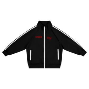 FASHION SENSE Kids’ "TRACK RUNNER" Coach Jacket