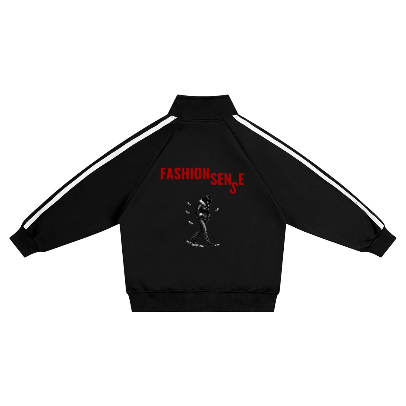 FASHION SENSE Kids’ "TRACK RUNNER" Coach Jacket - Image 2