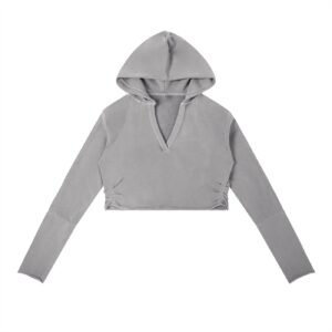 POLINE's "Paris Marie" Collection Vintage Raw Edge Hoodie