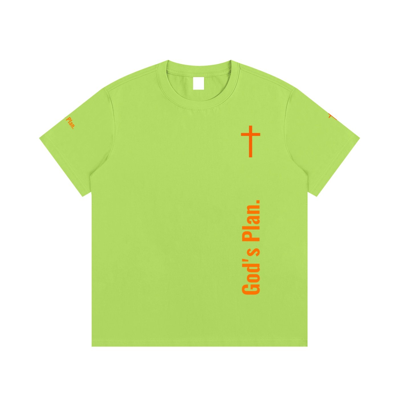 "God's Plan." Essential Cotton T-Shirt - Image 9