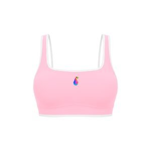 POLINE's "Paris Marie" Collection Block Yoga Sports Bra