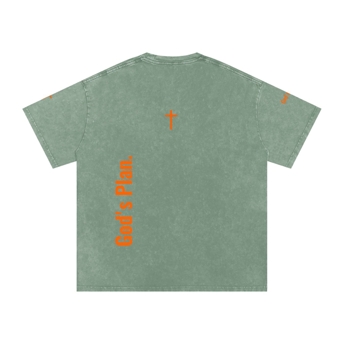 "God's Plan." Collection Full Cotton T-Shirt - Image 11