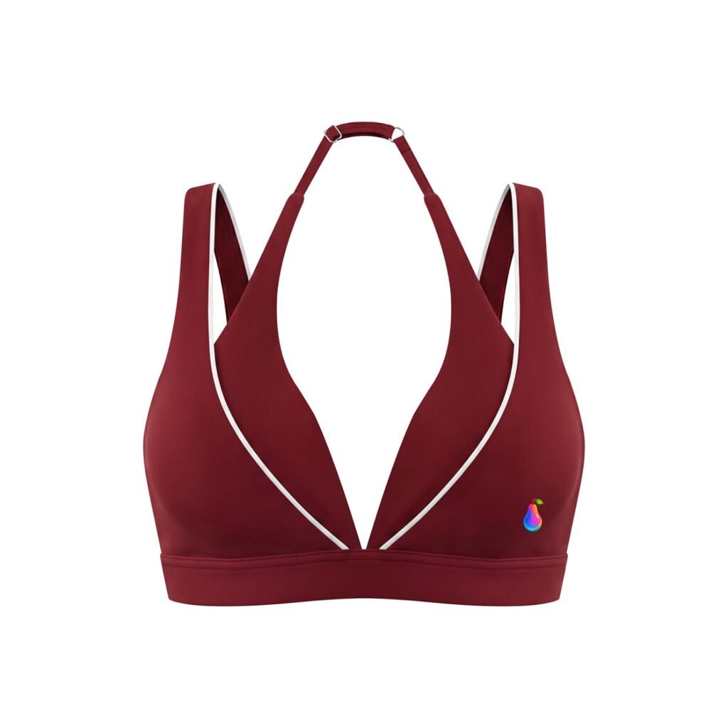 "Paris Marie" Collection Halter Sports Bra