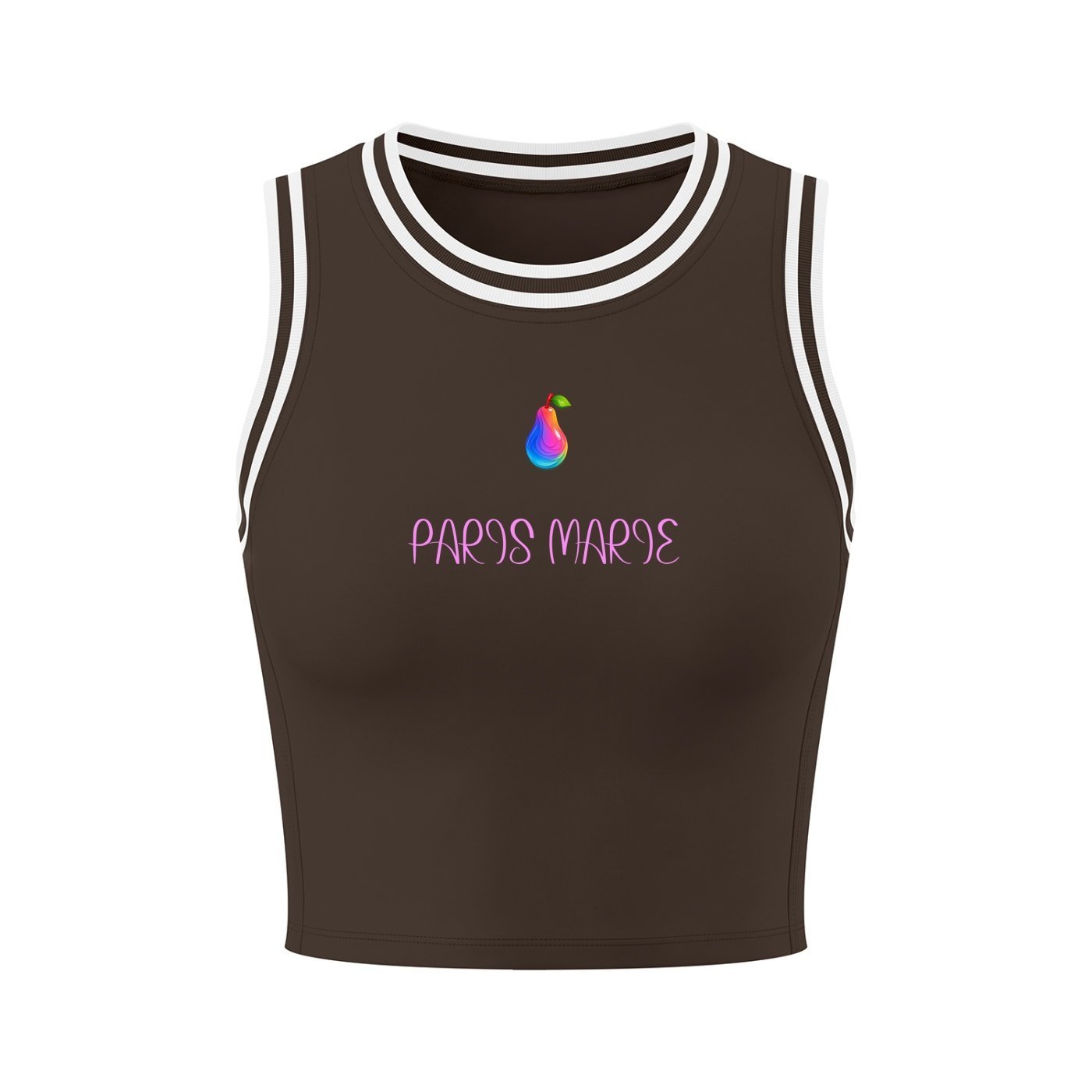 "PARIS MARIE" Collection Yoga Top - Image 8