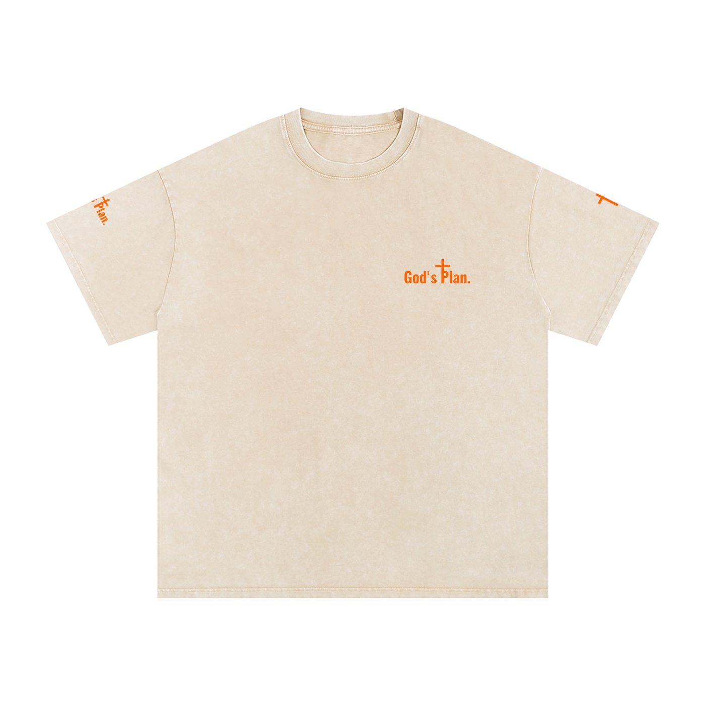 "God's Plan." Collection Full Cotton T-Shirt - Image 6