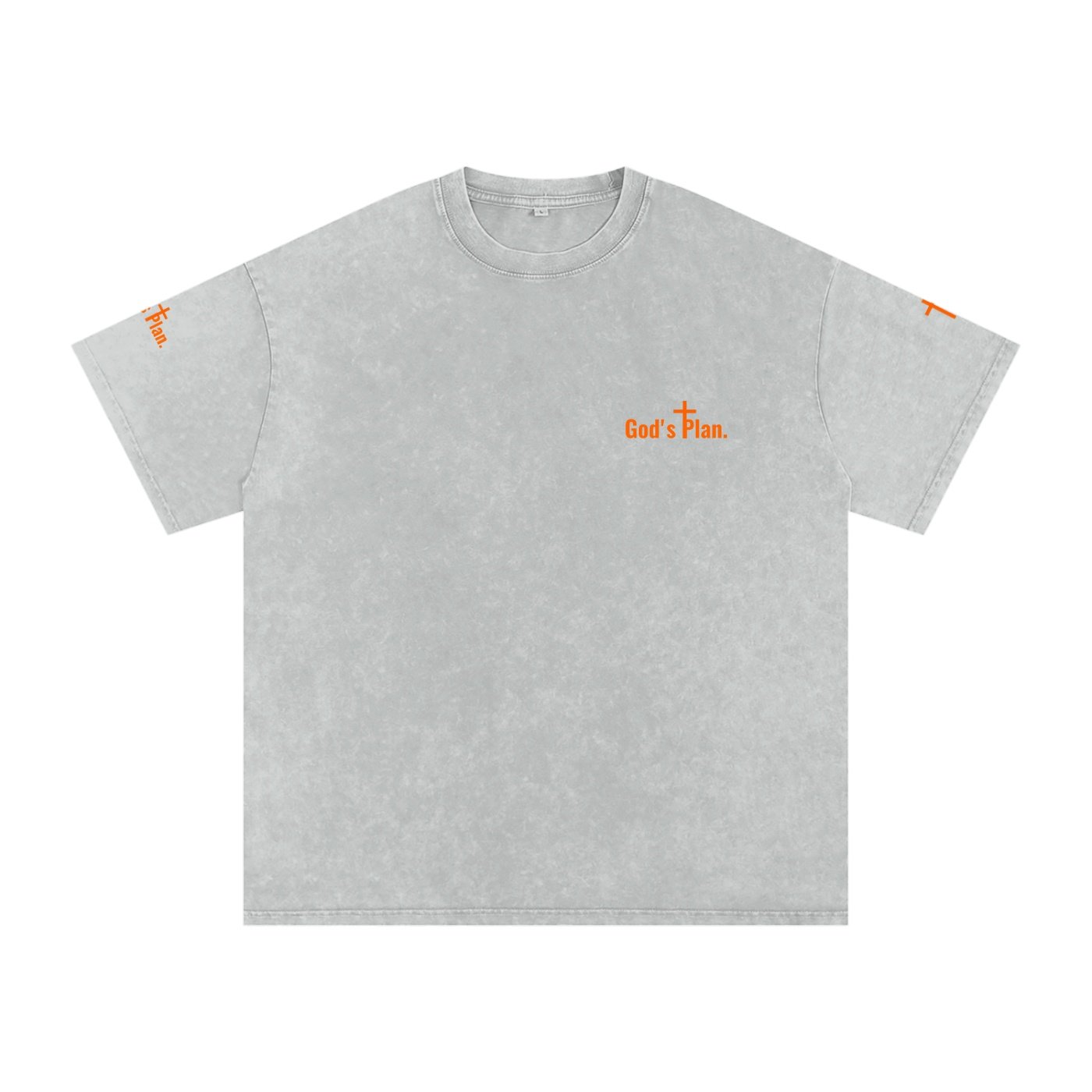 "God's Plan." Collection Full Cotton T-Shirt - Image 8