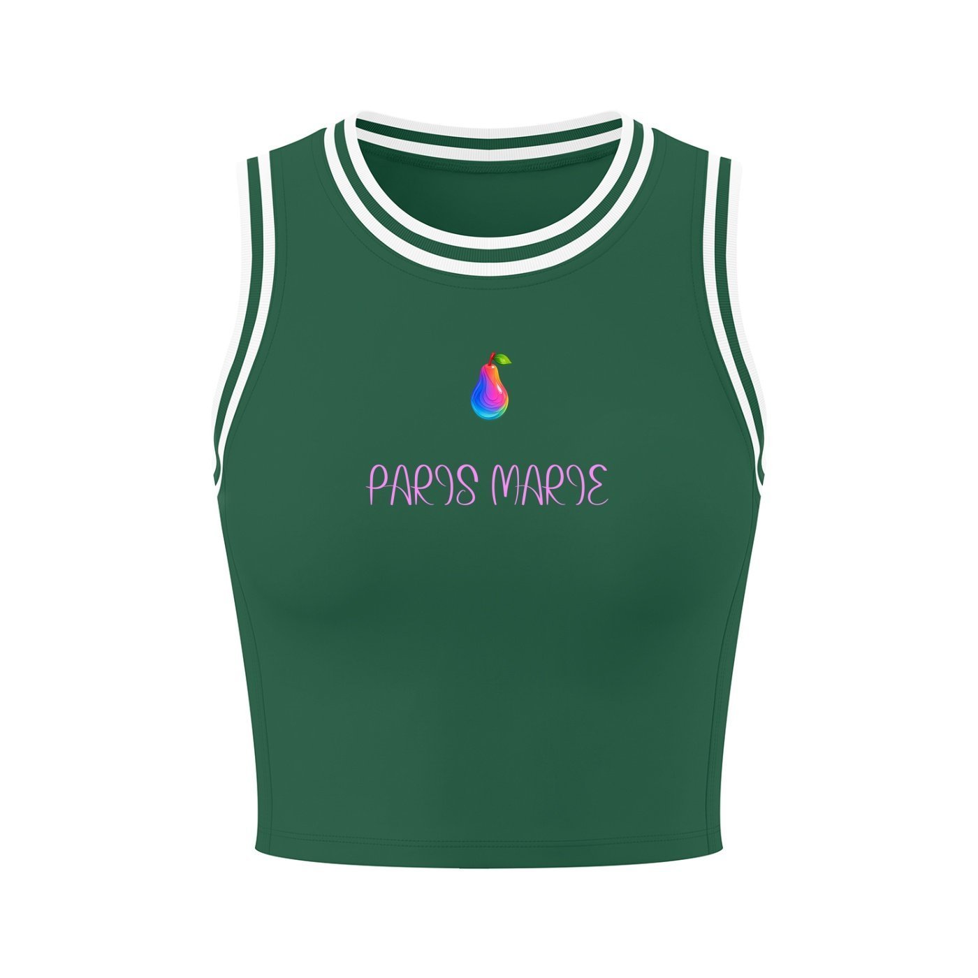 "PARIS MARIE" Collection Yoga Top - Image 9