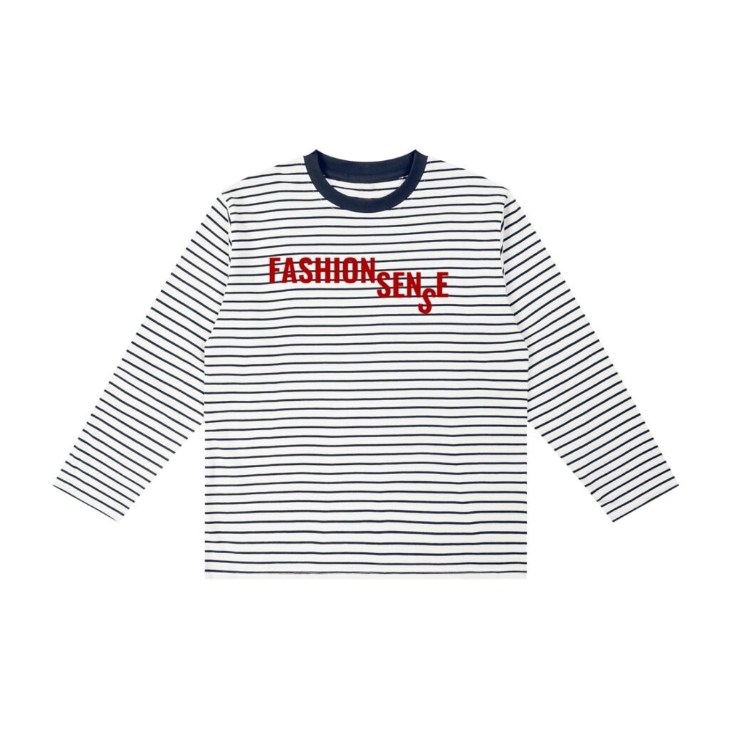 FASHION SENSE Kid's "WALDO" Striped Long Sleeve