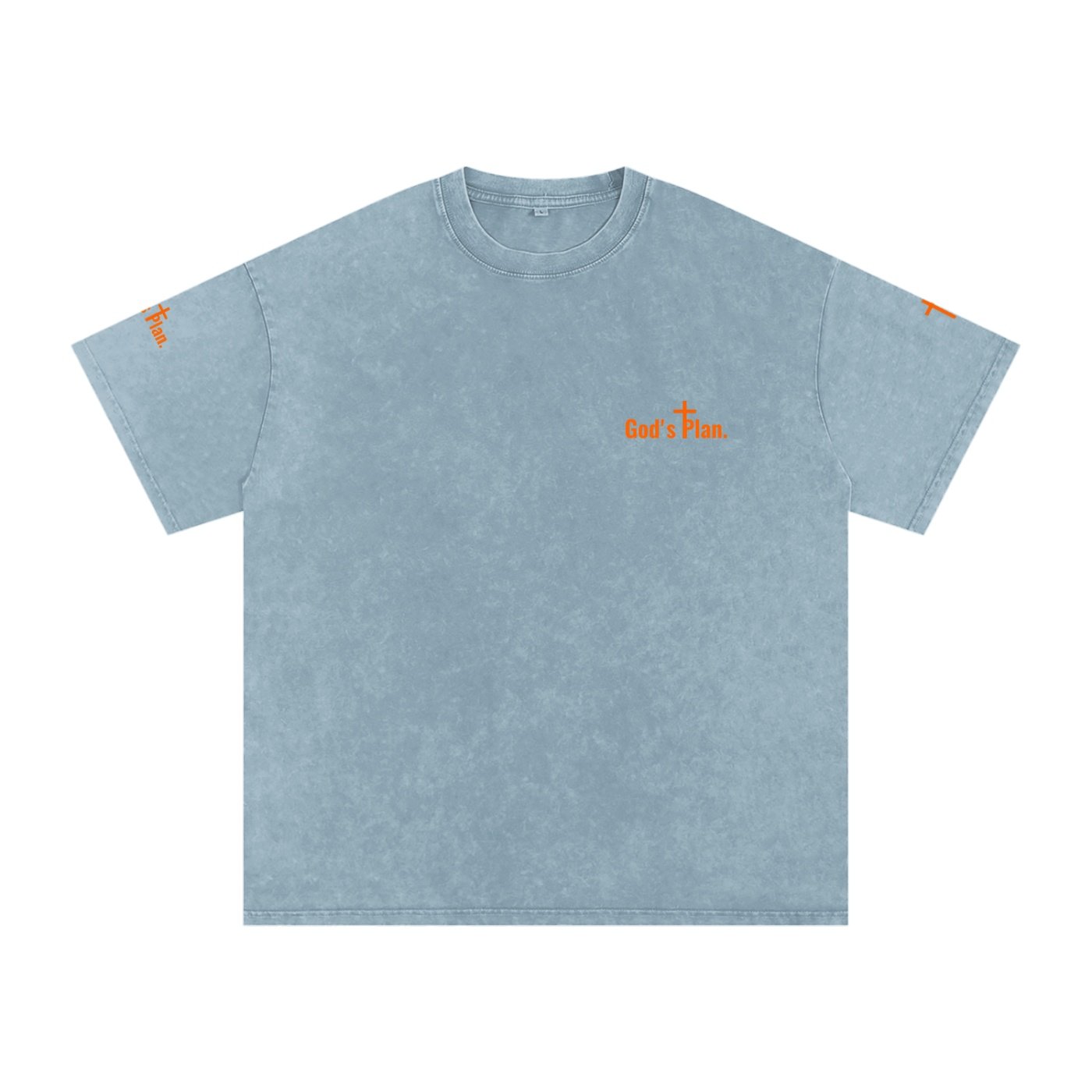 "God's Plan." Collection Full Cotton T-Shirt - Image 14