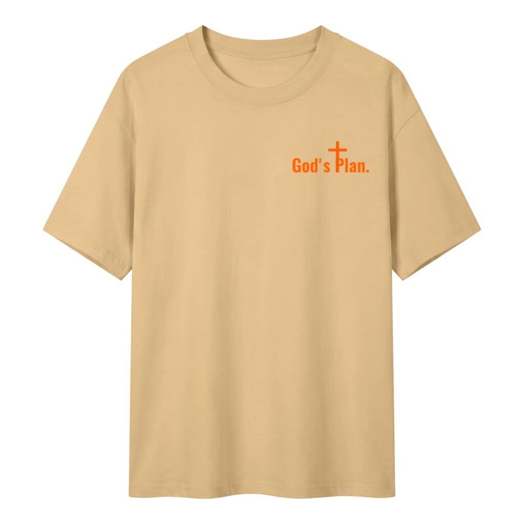 "God's Plan" Regular Fit Cotton-T