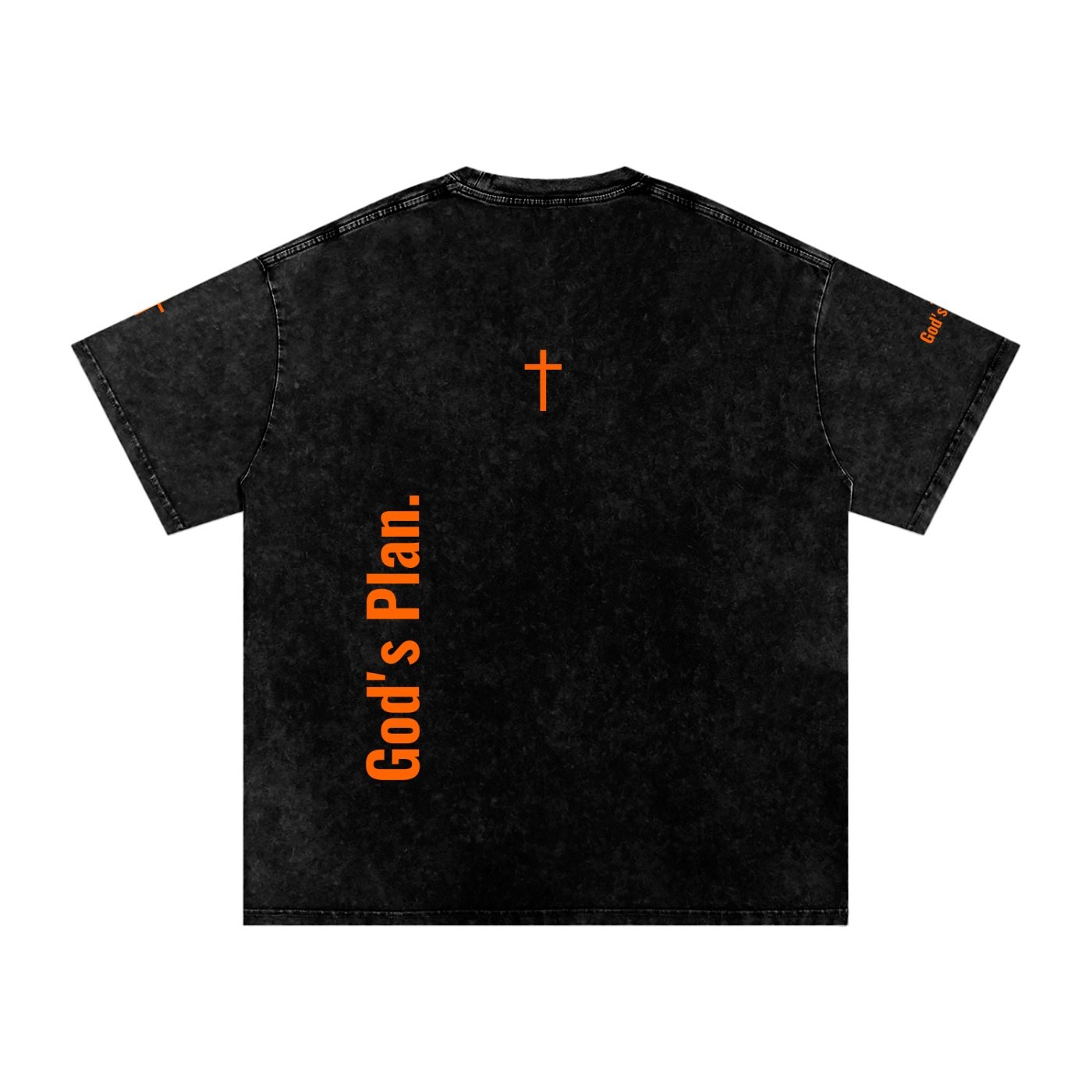"God's Plan." Collection Full Cotton T-Shirt - Image 3