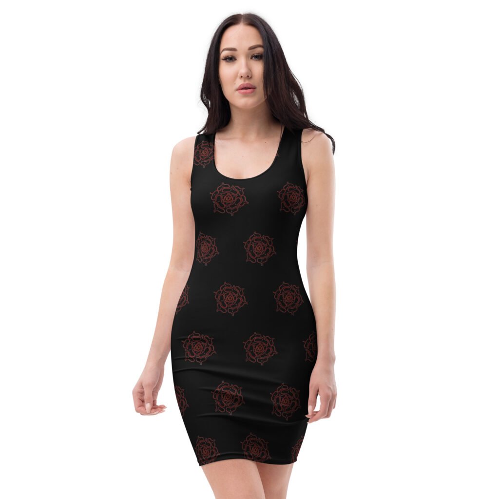 Rosati Black Full Dress