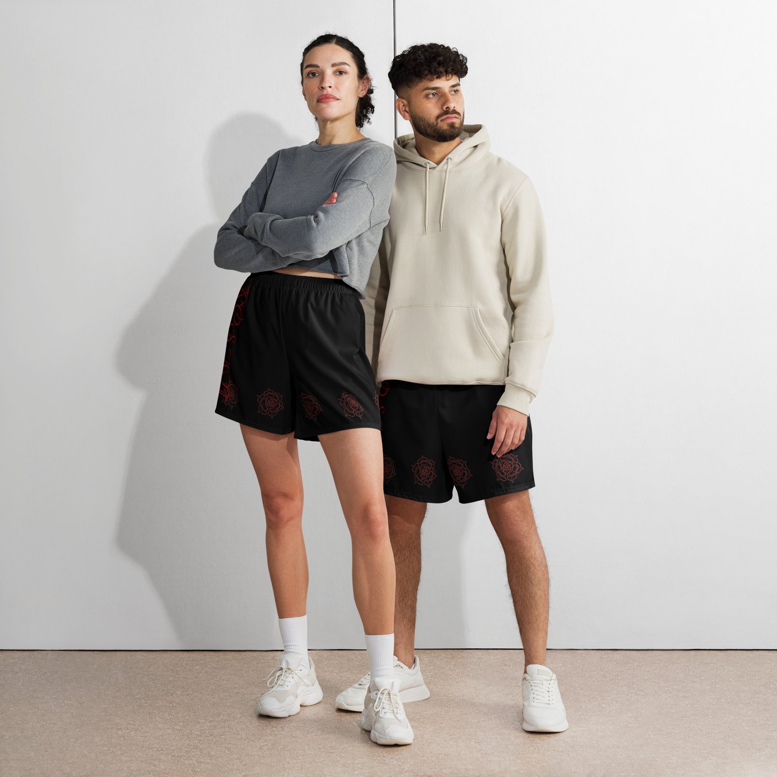 Rosati Black "Flex" Long Shorts - Image 4