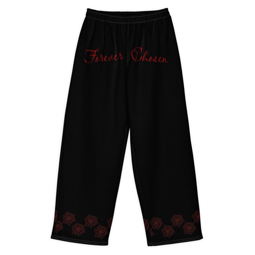 Rosati Black Wide Leg Sweats
