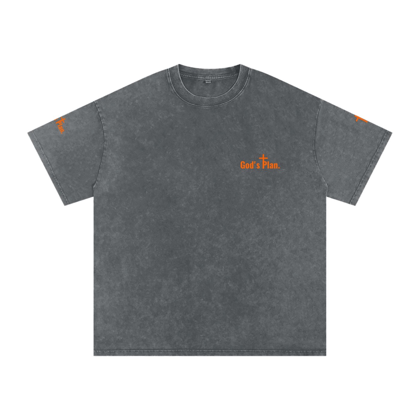 "God's Plan." Collection Full Cotton T-Shirt - Image 12