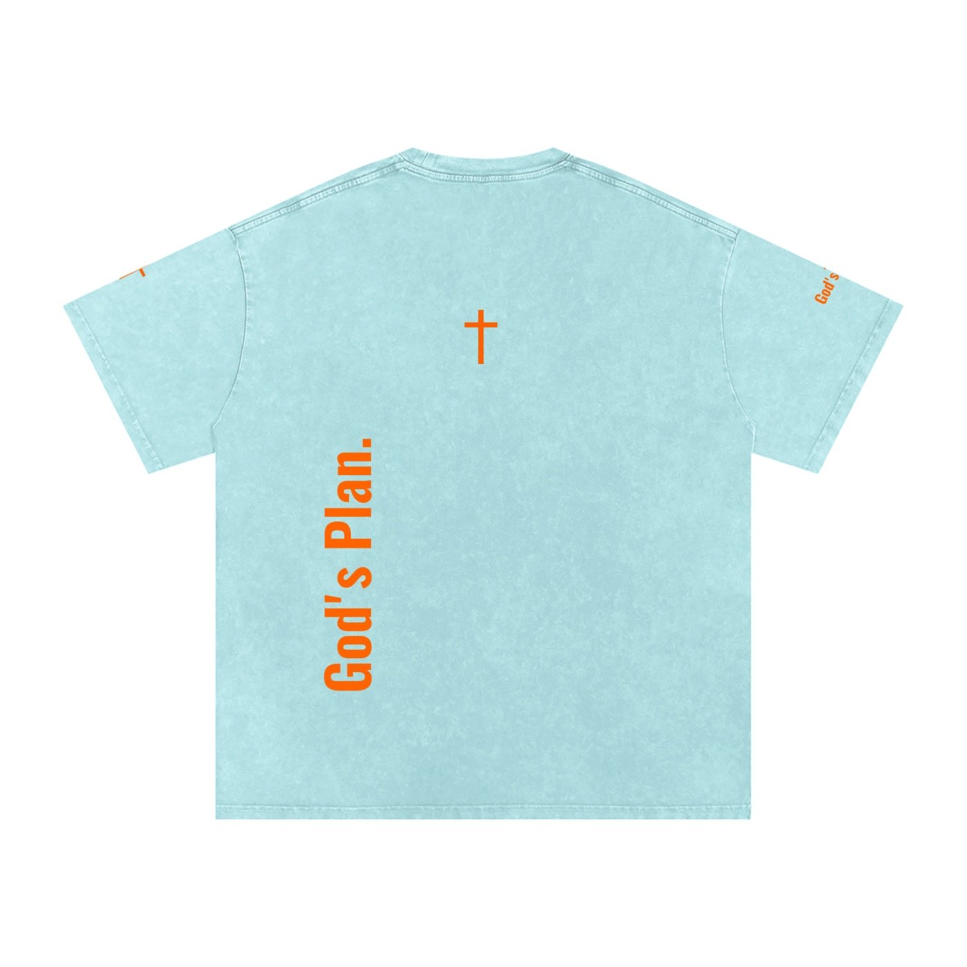 "God's Plan." Collection Full Cotton T-Shirt - Image 5