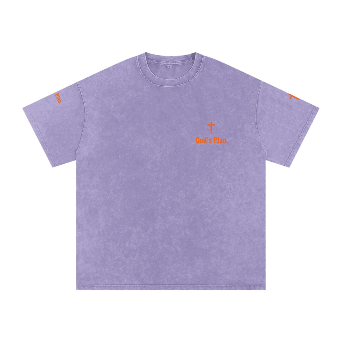"God's Plan." Collection Full Cotton T-Shirt - Image 16