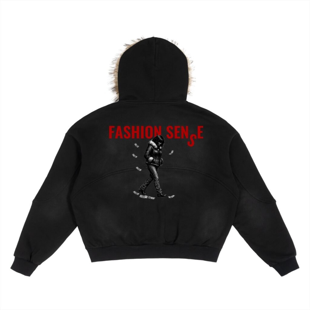 ORIGINAL FASHION SENSE WINTER COAT W/"RICH GIRL"